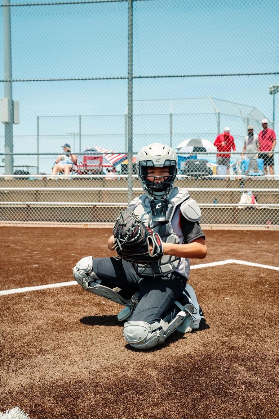 Bolts catcher Creedence behind the plate